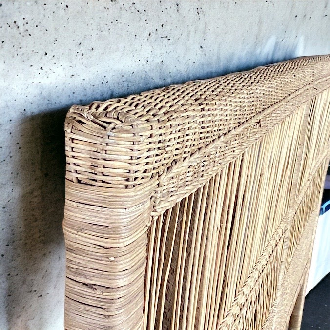 Woven Malawi headboard
