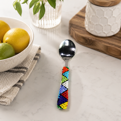 Zulu Beaded Sugar Spoon