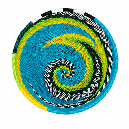 Handwoven Zulu Wire Baskets