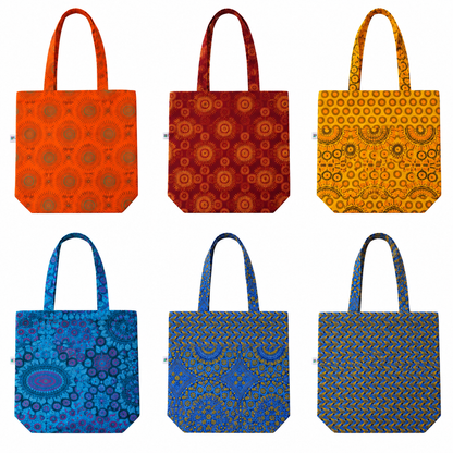 Shweshwe Tote Bags