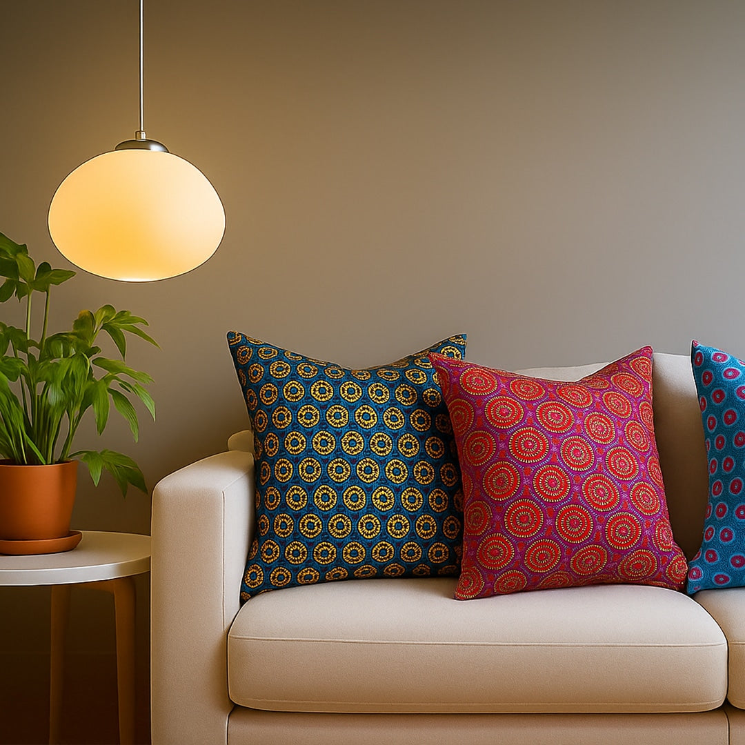 Shweshwe Cushion Covers