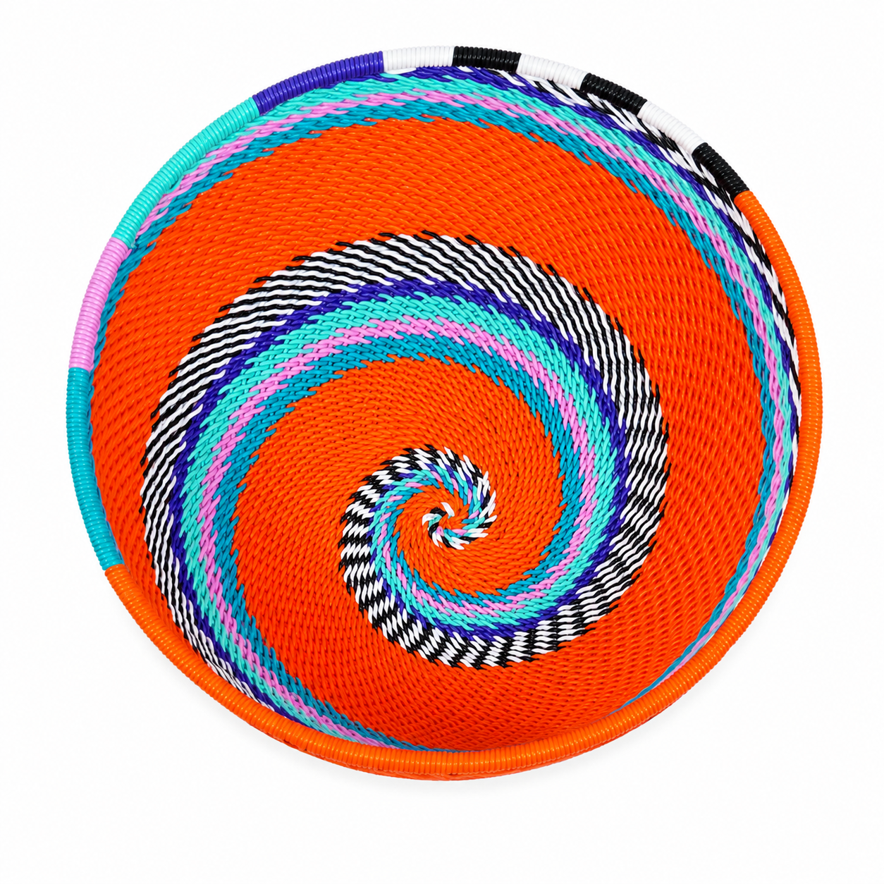 Handwoven Zulu Wire Baskets