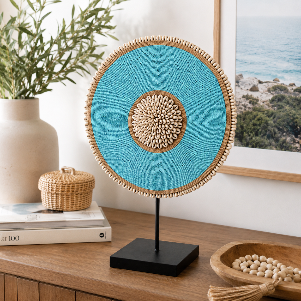 African Beaded Shield