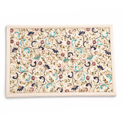 Jaipur Garden Collection Embroidered Placemat Set of 6