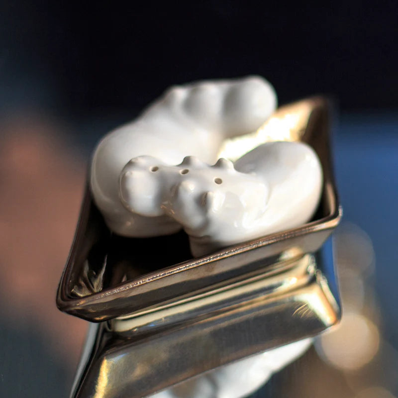 Hippo Duo Salt & Pepper Tray